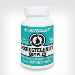   Javallat méregtelenítő komplex étrend-kiegészítő gyógynövénykomplex kapszula 60db