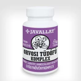   Javallat orvosi tüdőfű komplex étrend-kiegészítő kapszula 60 db