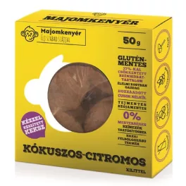 Majomkenyér kókuszos vegán keksz 50 g - bio és új hullámos étkezés