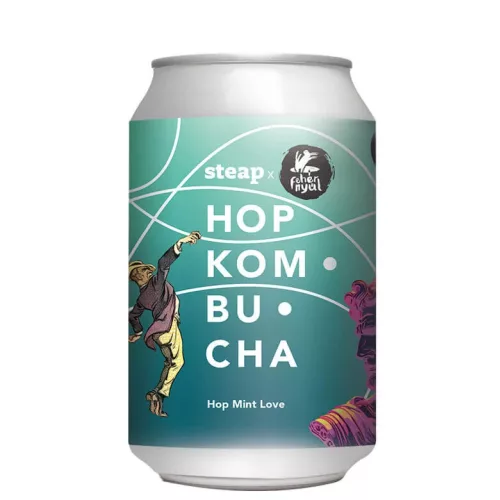 Steap tea kombucha hop mint lovex f. nyúl330ml drs