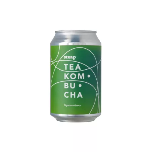 Steap tea kombucha ginger turm.cardamom 330 ml drs