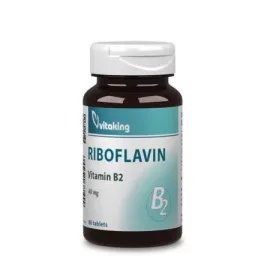 Vitaking b2 vitamin riboflavin 40mg 60db