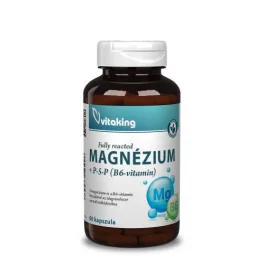 Vitaking magnézium biszglicinát+b6 (p5p) kapszula 60 db