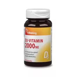 Vitaking d-vitamin 2000iu kapszula 90db - bio és vegán étrendkiegészítők