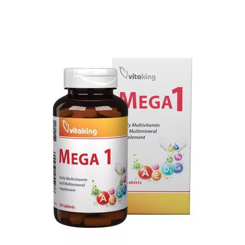 Vitaking mega1 multivitamin tabletta 30db