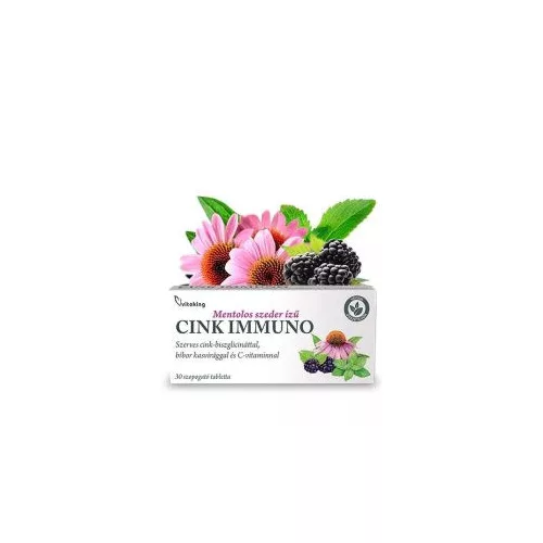 Vitaking cink immuno szopogató tabletta 30db