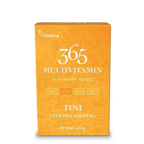 Vitaking 365 multivitamin tini csomag 30napi adag