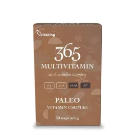 Vitaking 365 multivitamin paleo 30napi adag