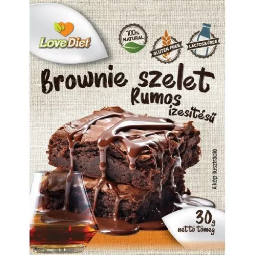 Love Diet brownie rum ízű 30 g