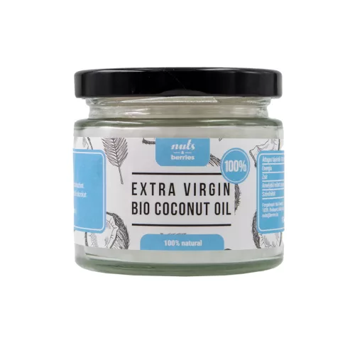 Nuts&berries extra szűz bio kókuszolaj 175 ml