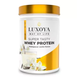   Luxoya Super Tasty Whey Protein 450g PET - Madagaszkári vanília ízű