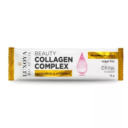   Luxoya Beauty Collagen Complex Hyaluron & Vitamin C 15g - Watermelon-Grape