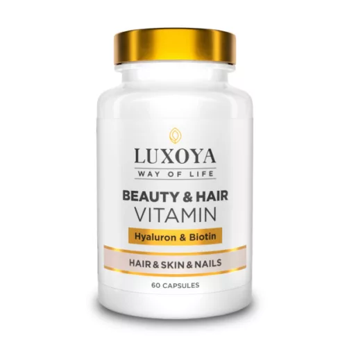 Luxoya Beauty & Hair Vitamin Hyaluron & Biotin - 60 capsules