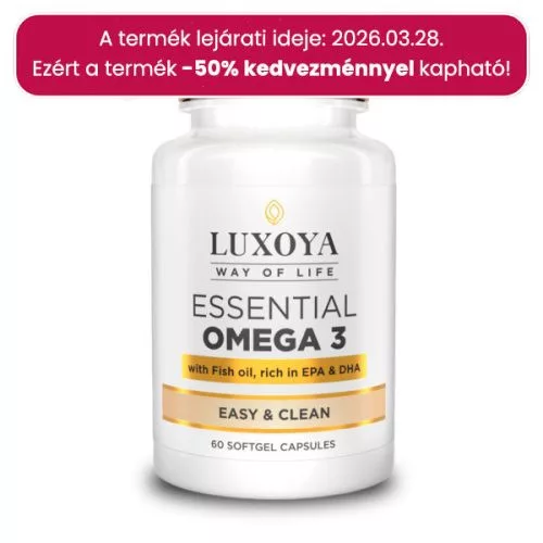 Luxoya Essential Omega-3 with fish oil - 60 capsules