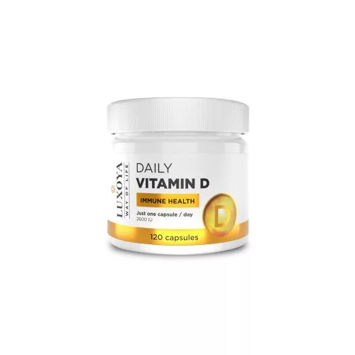 Luxoya Daily Vitamin D 2600 IU - 120 pcs