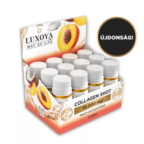 Luxoya SHOT Collagen Peach 12x60ml