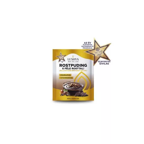 Luxoya Luxoya Fiber Rostpuding - Dupla csokoládé 25g