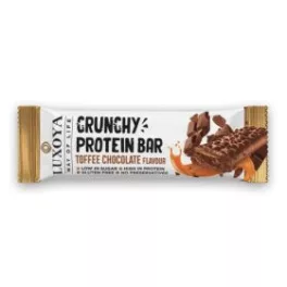 Luxoya CRUNCHY PROTEIN BAR choco- caramel 12x45g