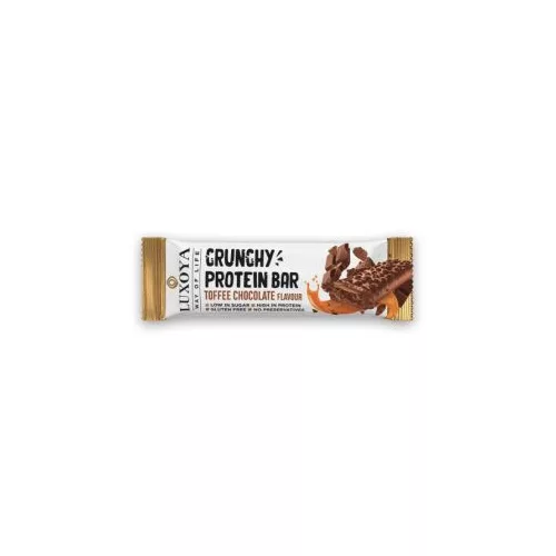 Luxoya CRUNCHY PROTEIN BAR choco- caramel 12x45g
