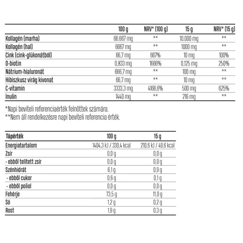 Luxoya Beauty Collagen Complex Hyaluron & Vitamin C 15g - Strawberry Hibiscus