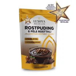 Luxoya Luxoya Fiber Rostpuding - Dupla csokoládé 300g