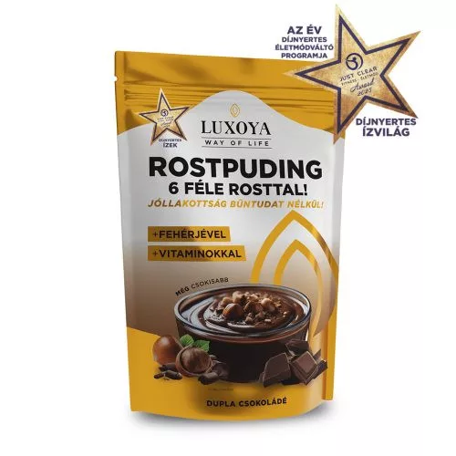 Luxoya Luxoya Fiber Rostpuding - Dupla csokoládé 300g