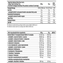 Luxoya EAA Komplex italpor - Málna&Lime 150g