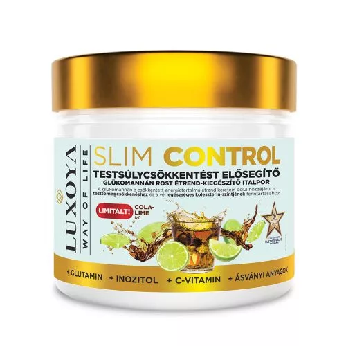Luxoya Slim Control - Glükomannán por 300g – Cola-Lime