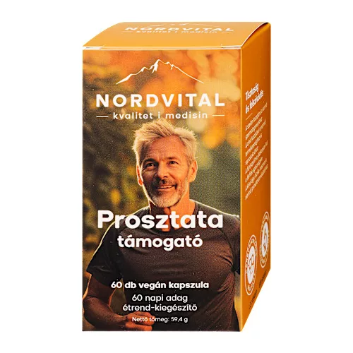 Nordvital prosztata támogató kapszula 60 db