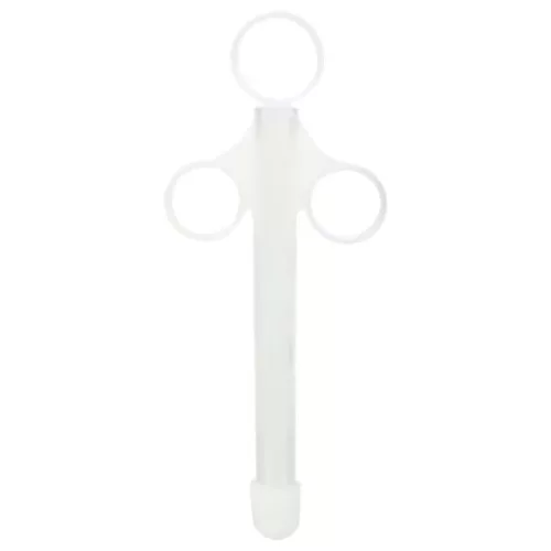 Síkosító adagoló fecskendő (áttetsző) - bio és natúr intim együttléthez