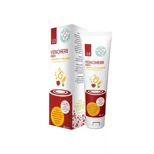 Bálint kozmetikum venoherb krém 100ml - bio és natúr kozmetikumok