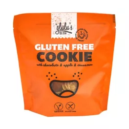 Glulu freefrom csokoládés almás-fahéjas keksz 100 g - bio és új hullámos étkezés