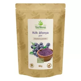 BioMenü bio kékáfonya kivonat por 60 g - bio és új hullámos étkezés
