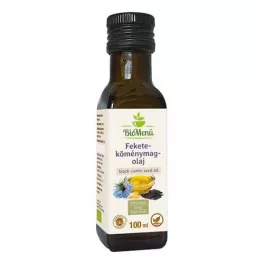 BioMenü bio feketeköménymag olaj 100 ml - bio és új hullámos étkezés