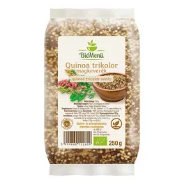 Biomenü bio quinoa trikolor magkeverék 250 g - bio és új hullámos étkezés