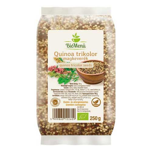 Biomenü Bio Quinoa Trikolor Magkeverék 250 g
