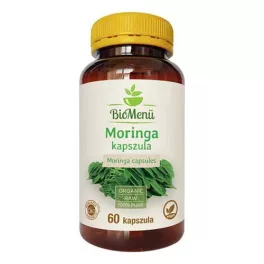 BioMenü bio moringa kapszula 60 db - bio és vegán étrendkiegészítők