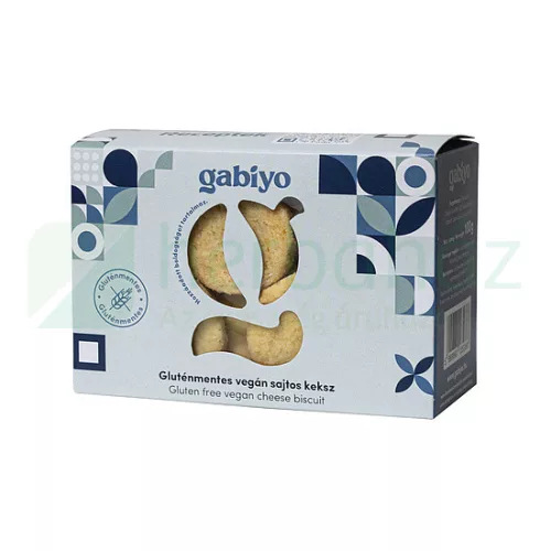 Gabijó gluténmentes vegán sajtos keksz 100 g