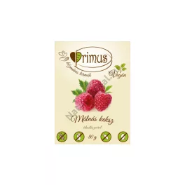 Primus vegán málnás keksz 80 g - bio és új hullámos étkezés