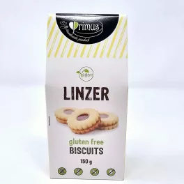 Primus gluténmentes vegán linzer 150 g - bio és új hullámos étkezés