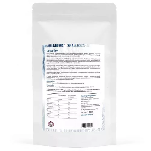 Freyagena cocos-iso kókuszvíz-por alapú, természetes izotóniás ital 325 g - bio és vegán étrendkiegészítők