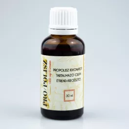 Pro/polisz propoliszos kivonatot tartalmazó alkoholos csepp 1000mg c-vitaminnal 30 ml - bio és vegán étrendkiegészítők