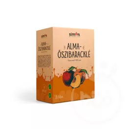 Simon gyümölcs alma-őszibaracklé 3000 ml