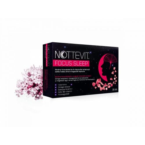 Nottevit focus sleep étrend-kiegészítő kapszula 30 db