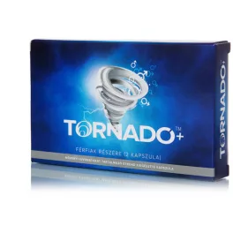 Tornado - étrendkiegészítő kapszula férfiaknak (2db) - bio és natúr intim együttléthez