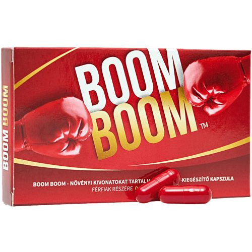 Boom Boom - étrendkiegészítő kapszula férfiaknak (2db)