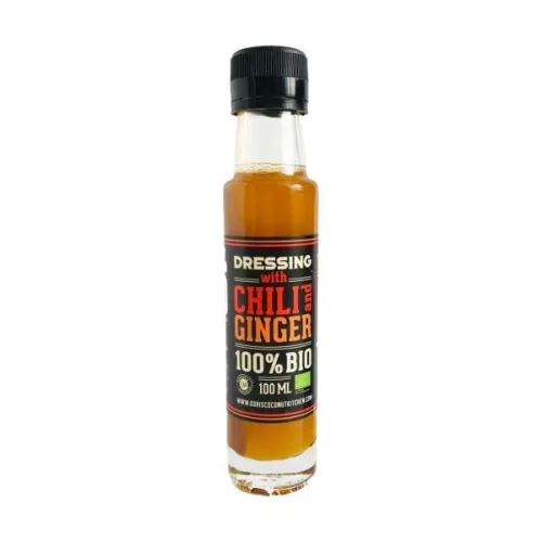 Dorys coconut kitchen bio chilis-gyömbéres kókuszolaj salátákhoz 100 ml - bio és új hullámos étkezés
