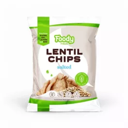 Foody Free gluténmentes lencse chips sóval 50 g - bio és új hullámos étkezés
