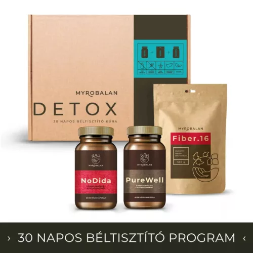 Myrobalan Detox - 30 napos béltisztító program  - Ingyenes szállítással!