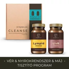   Myrobalan Cleanse -vér & nyirokrendszer & máj tisztító program - Ingyenes szállítással!